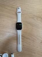 Apple Watch Series 8, Sieraden, Tassen en Uiterlijk, Smartwatches, Gebruikt, Hartslag, Wit, IOS