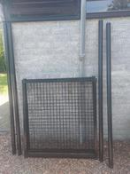 2 metalen tuinpoortjes, Tuin en Terras, Ophalen, 100 tot 150 cm, 100 tot 150 cm, Draaipoort