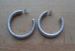 zilveren grote oorbellen [806], Zo goed als nieuw, Zilver, Hangers, Zilver
