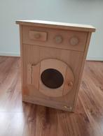 Houten Speelgoed Wasmachine, Ophalen, Zo goed als nieuw, Bouwen