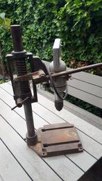 Zware boorkolom met boormachine, Doe-het-zelf en Verbouw, Ophalen, Gebruikt, 600 watt of meer, Boormachine
