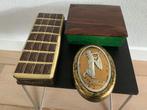 Vintage koektrommel en 2 chocolade blikken, Verzamelen, Blikken, Ophalen of Verzenden, Zo goed als nieuw, Overige