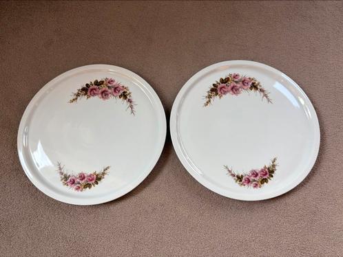 Twee serveerborden Royal Schwabap 32cm, Antiek en Kunst, Antiek | Servies los, Ophalen of Verzenden