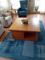 Salontafel | blank eiken | 95x95 vierkant |47 hoog |4 schuif, Ophalen, Vierkant, 50 tot 100 cm, Zo goed als nieuw