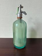 Brocante Glazen Shifon Fles Spuitfles Sodafles, Gebruikt, Ophalen