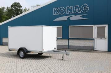 Houtvrij: Proline gesloten enkelas aanhangwagen 300x150x150 beschikbaar voor biedingen