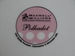 Servies, Maxwell & Williams POLKADOT roze, zo goed als nieuw, Overige typen, Ophalen of Verzenden, Zo goed als nieuw, Overige stijlen