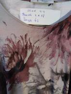 Mooi shirt van Monari maat 44 met lange mouw z g a n, Bruin, Monari, Maat 42/44 (L), Ophalen of Verzenden