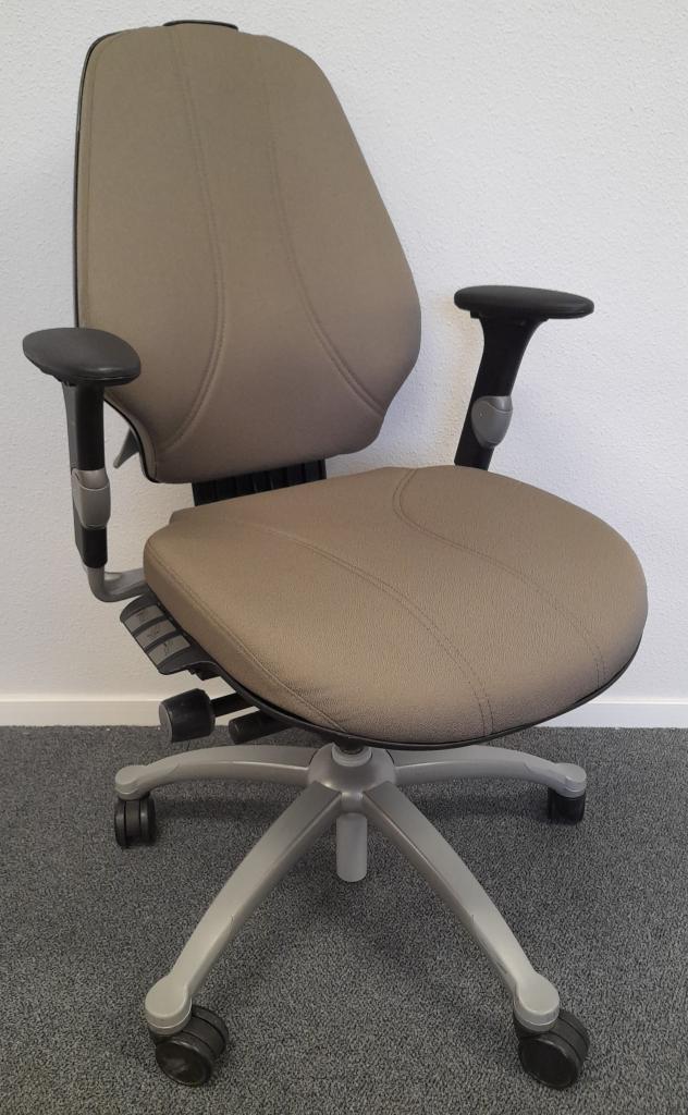 Bureaustoel RH Logic 300, lichtgrijs, Huis en Inrichting, Bureaustoelen, Gebruikt, Bureaustoel, Grijs, Ergonomisch, Ophalen of Verzenden