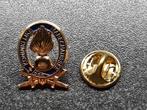 Kon.Marechaussee  - Pin - Brevet Bevelvoerend Commandant., Ophalen of Verzenden, Marechaussee, Nederland, Embleem of Badge