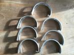 Aluminium gootbeugels, 7 stuks., Ophalen of Verzenden, Zo goed als nieuw