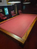 Biljarttafel Wilhelmina verwarmd, Sport en Fitness, Biljarten en Poolen, Ophalen, Zo goed als nieuw, Biljarttafel