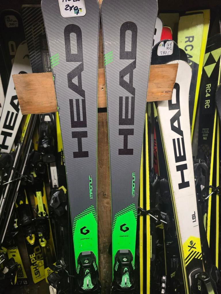 170cm HEAD SUPERSHAPE I.MAGNUM, 160 tot 180 cm, Ophalen of Verzenden, Zo goed als nieuw, Carve