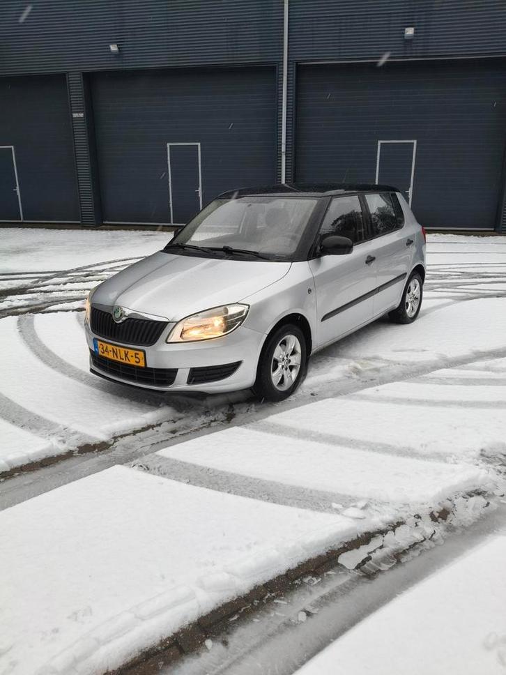 Skoda Fabia 1.2 51KW 2010 Grijs, Auto's, Skoda, Particulier, Fabia, Benzine, B, Hatchback, Handgeschakeld, Origineel Nederlands