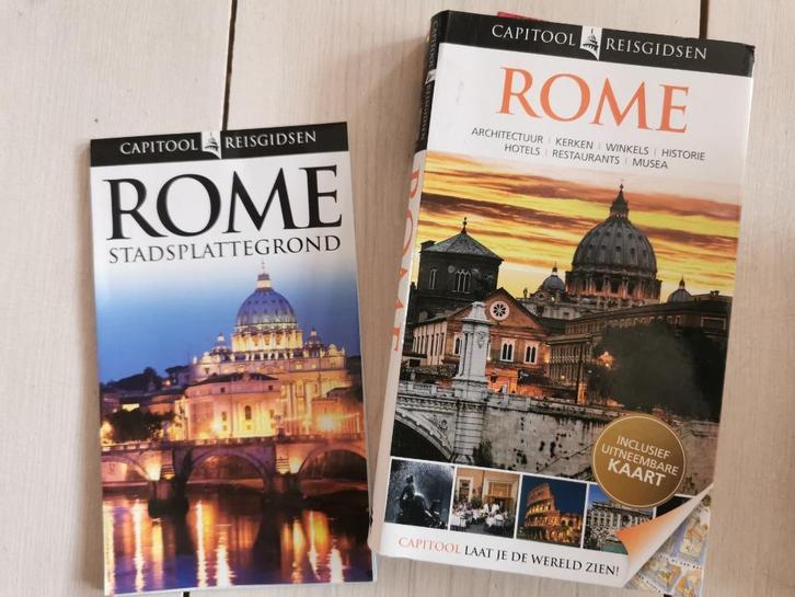 Capitool reisgids Rome, incl plattegrond, Boeken, Reisgidsen, Zo goed als nieuw, Reisgids of -boek, Europa, Capitool, Ophalen of Verzenden