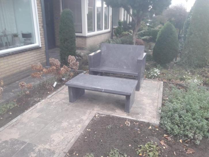 loungebank div maten, loungestoel, tuinbank, bank met tafel, Tuin en Terras, Tuinbanken, Nieuw, Overige materialen, Ophalen