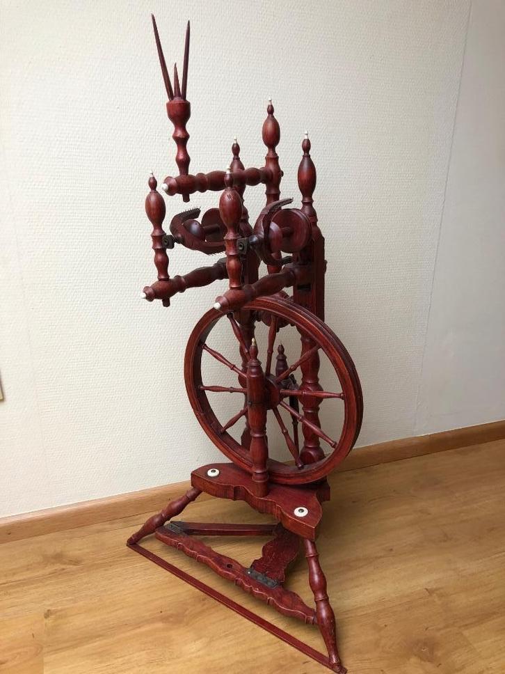 Antiek spinnewiel, Antiek en Kunst, Curiosa en Brocante, Ophalen of Verzenden
