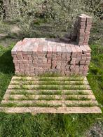 Baksteen - Antiek trommel Waalformaat -7cm- Groninger Bruin, Ophalen, Klinkers, Zo goed als nieuw, 10 m² of meer