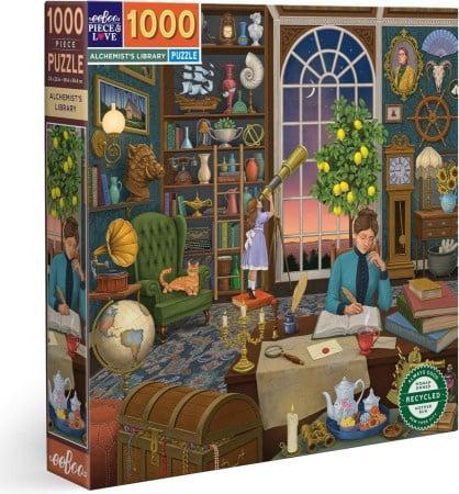 eeBoo - Alchemist's Library - 1000 stukjes, Hobby en Vrije tijd, Denksport en Puzzels, Nieuw, Legpuzzel, 500 t/m 1500 stukjes