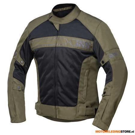 IXS iXS Classic jacket Evo-Air, Olijfgroen-Zwart, Motoren, Kleding | Motorkleding, Nieuw met kaartje, Ophalen of Verzenden