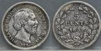 Zilveren stuiver 1859 - 5 cent 1859 Willem 3, Postzegels en Munten, Munten | Nederland, Zilver, Koning Willem III, Losse munt