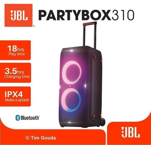 ✅ JBL Partybox 310 - NIEUW, Audio, Tv en Foto, Luidsprekers, Nieuw, Center speaker, 120 watt of meer, JBL, Ophalen of Verzenden