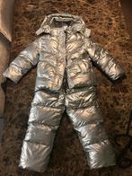 Skipak kind moncler zilver maat 116/128, Ophalen, Gebruikt, Moncler, Jongen of Meisje