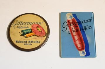 Gütermann's nähseide reclame spiegeltje gutermann naaizijde beschikbaar voor biedingen