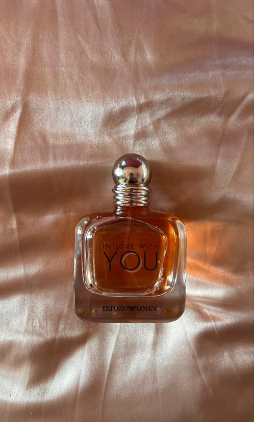 Armani in love with you, Verzamelen, Parfumverzamelingen, Zo goed als nieuw, Parfumfles, Ophalen of Verzenden