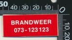 Sticker: Brandweer - Den Bosch, Verzamelen, Stickers, Overige typen, Ophalen of Verzenden, Zo goed als nieuw