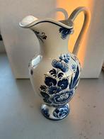 Delfts Blauw kan – handbeschilderd – 22 cm, vaas, kan, Verzenden, Zo goed als nieuw, Porselein