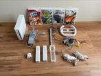 Nintendo Wii, Ophalen of Verzenden, Zo goed als nieuw, Met 2 controllers