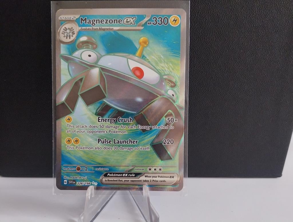Magnezone EX  Ultra Rare Scarlet & Violet Base, Ophalen of Verzenden, Zo goed als nieuw