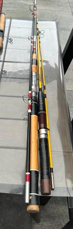 2x boothengel wıntage, Watersport en Boten, Ophalen of Verzenden, Gebruikt, Werphengel