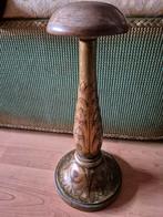 Antieke hoedenstandaard handbeschilderd, Ophalen of Verzenden