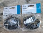 2 Snoeren - Nieuw in Verpakking, Ophalen of Verzenden, Nieuw, Kabel of Snoer