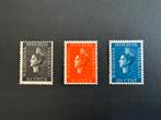 1938 40 jarig regeringsjubileum Kon Wilh NVPH nr 310-312 ong, Verzenden, T/m 1940