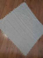 Sjaal, kleur beige vorm: vierkant  100% cotton, Ophalen, Zo goed als nieuw, Maat 46/48 (XL) of groter, Sjaal