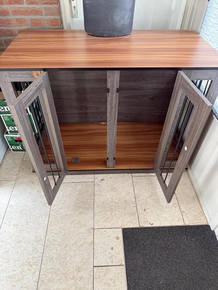 Hondenbench - 117x86x59 cm - Kleine Beschadiging, Dieren en Toebehoren, Hondenbenches, Gebruikt, Ophalen