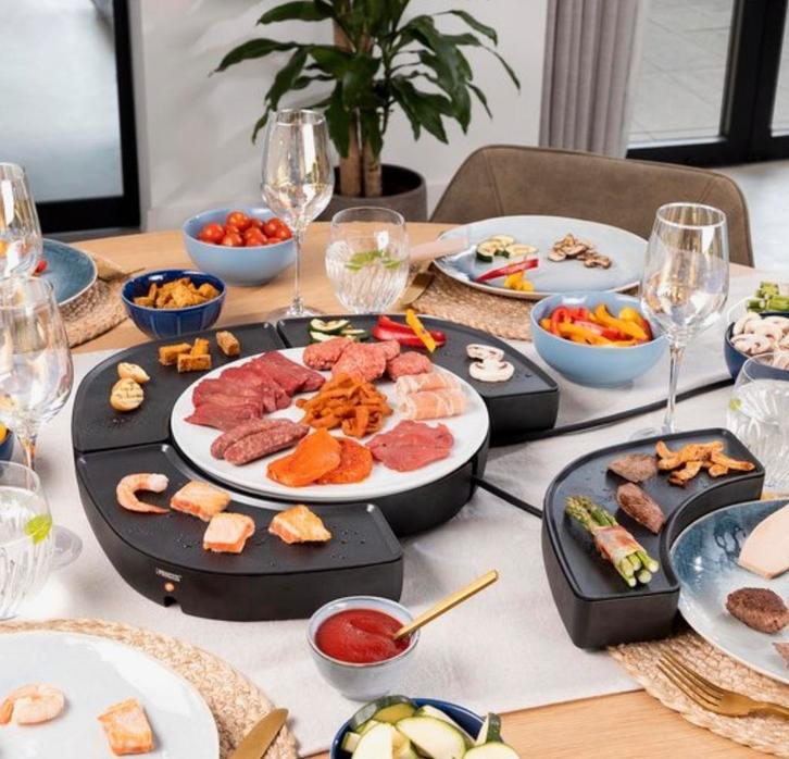 Princess Dinner4All Circle - Nieuw in doos, Witgoed en Apparatuur, Grillplaten, Nieuw, Tafelgrill, Vaatwasmachinebestendig, Ophalen