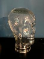 Glazen Hoofd Decoratie koptelefoonhouder, Huis en Inrichting, Woonaccessoires | Vazen, Overige kleuren, Ophalen of Verzenden, Minder dan 50 cm