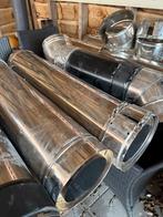 Dubbelwandige Rookkanaal RVS 180mm kachelpijp, Ophalen of Verzenden, Nieuw