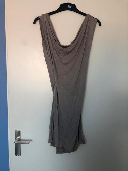 ZGAN Beige damesjurk maat 36/ S, Kleding | Dames, Jurken, Zo goed als nieuw, Maat 36 (S), Beige, Boven de knie, Ophalen of Verzenden