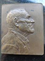Josef Prinz Bronzen Plaquette - Wenen Munt 1909, Ophalen of Verzenden