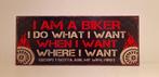 Metaal, motor, biker, wanddecoratie, motorrijder, Ophalen of Verzenden, Nieuw