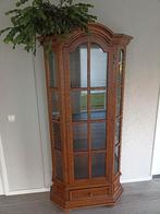 mooie vitrine kast, Ophalen, 200 cm of meer, Klassiek, Eikenhout