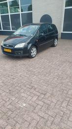 Ford C-Max 1.6 74KW 2004 Zwart, Auto's, Ford, Voorwielaandrijving, 1596 cc, Stof, 4 cilinders