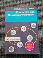 Economics and Business Environment - W. Hulleman, Zo goed als nieuw, W. Hulleman, A.J. Marijs, Beta, HBO