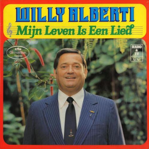 LP - Willy Alberti - Mijn leven is een lied, Cd's en Dvd's, Vinyl | Nederlandstalig, Zo goed als nieuw, Levenslied of Smartlap