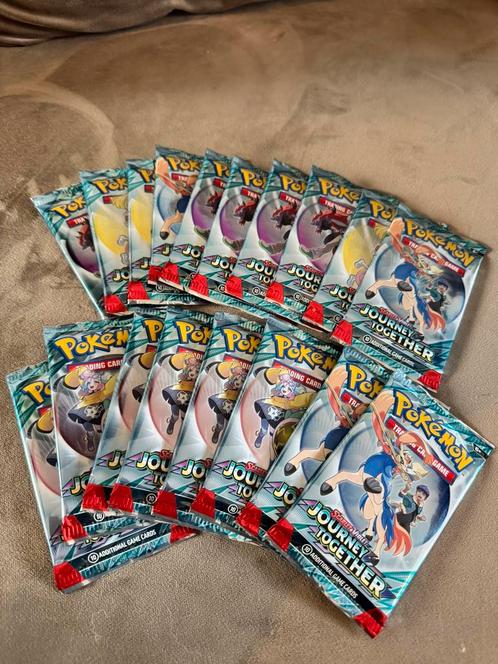 Journey Together ETB Booster Bundel Prismatic charizard ++, Hobby en Vrije tijd, Verzamelkaartspellen | Overige, Zo goed als nieuw